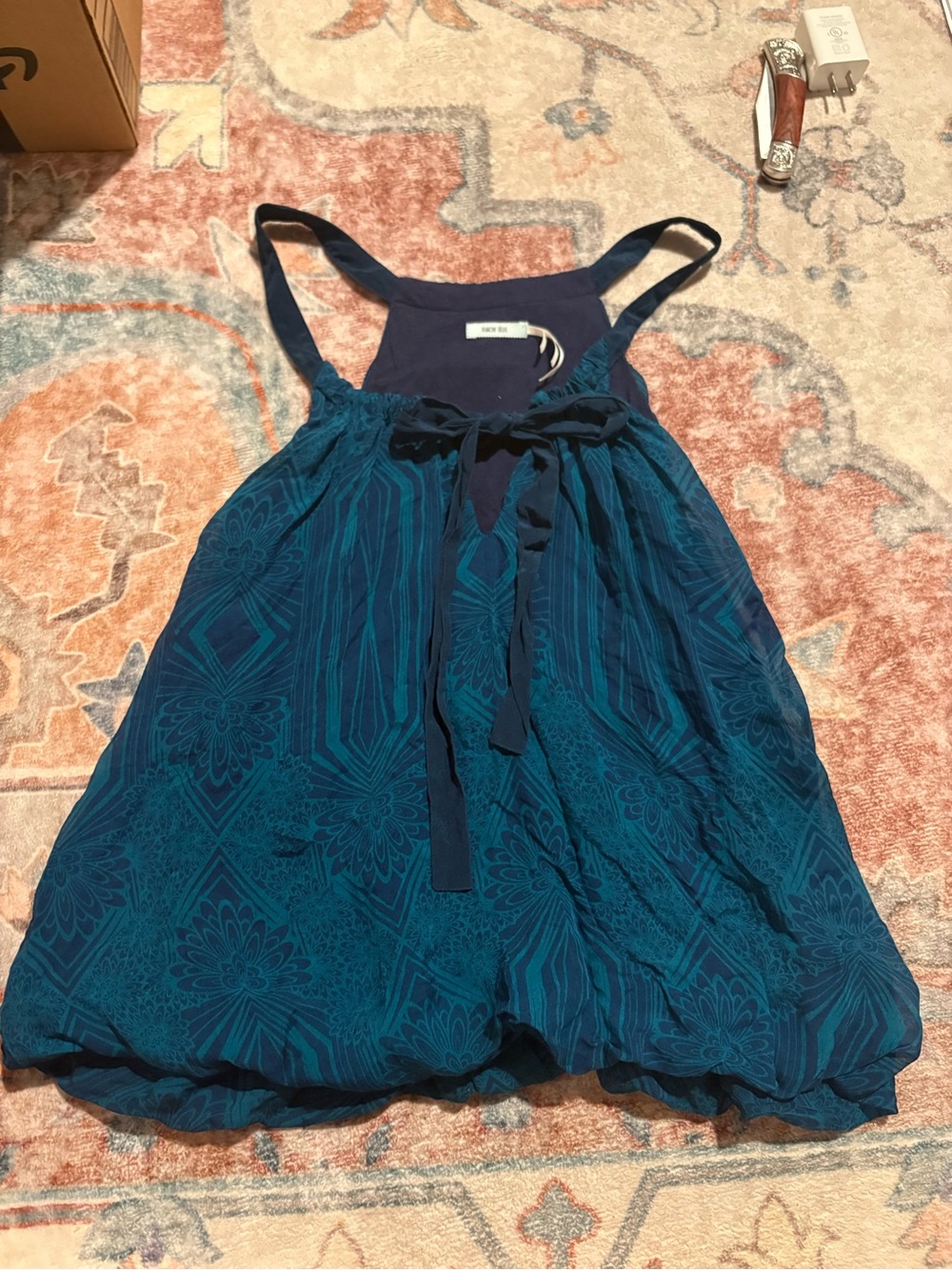 Kimchi Blue babydoll halter tank top, size xs
